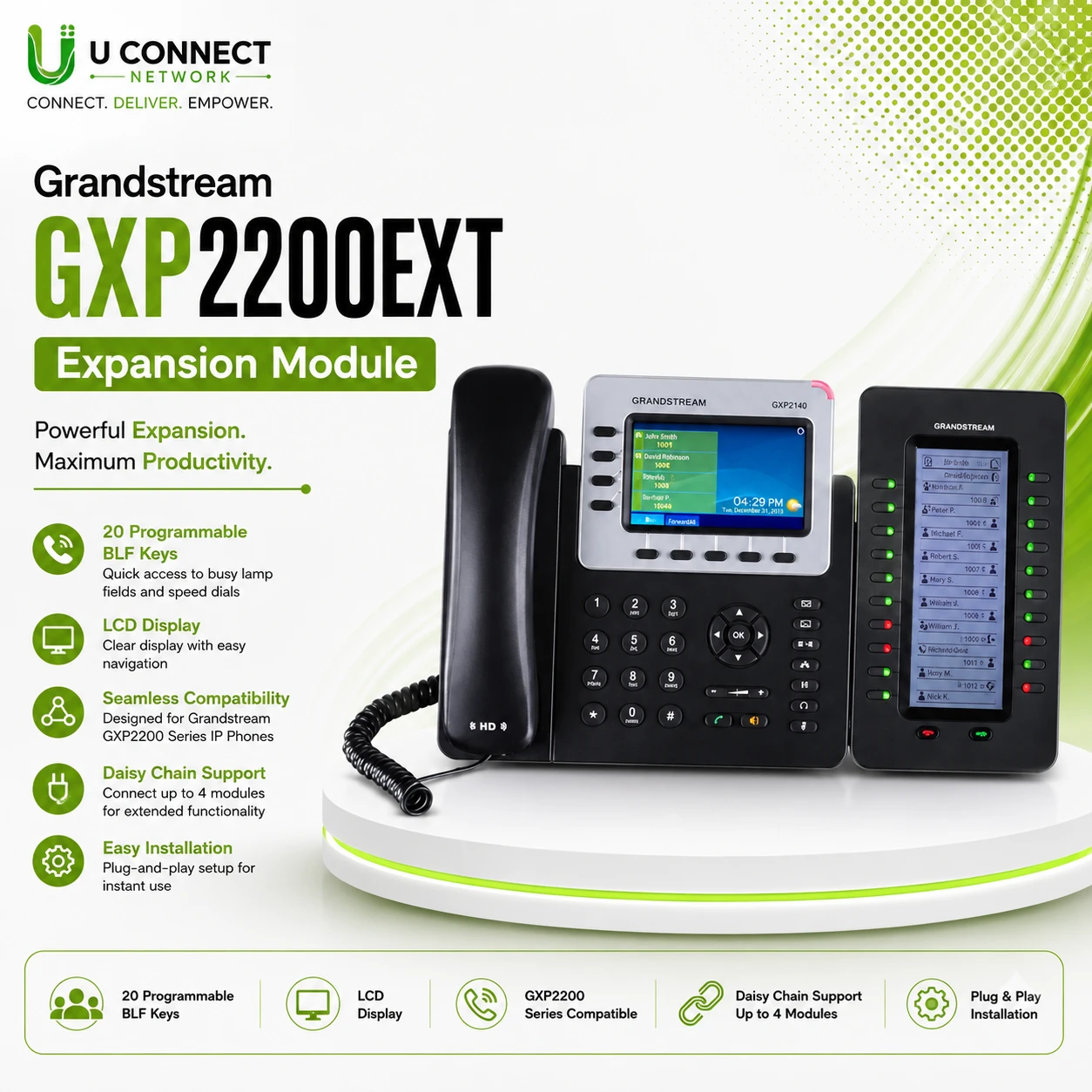 Grandstream GXP2200EXT Expansion Module