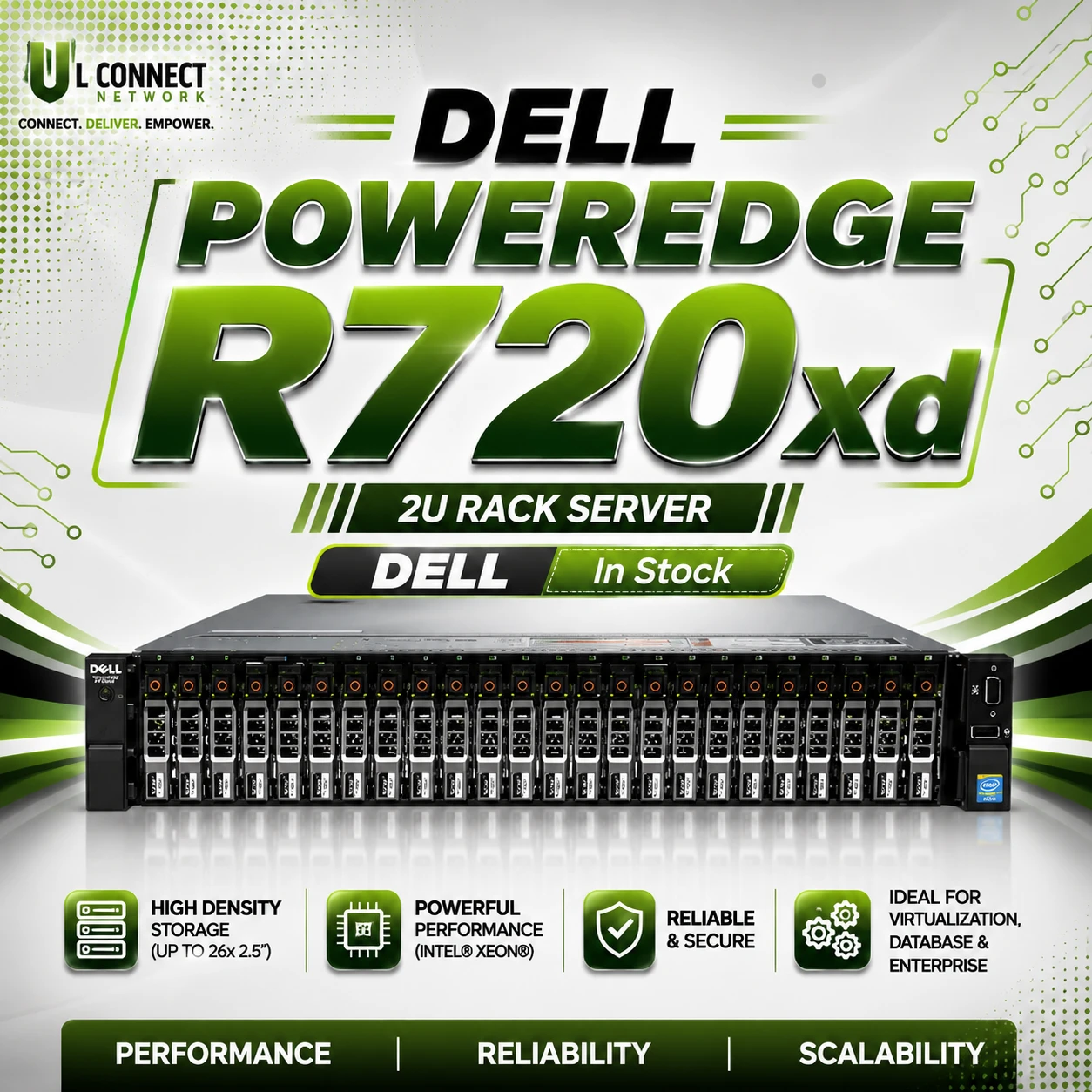 Dell PowerEdge R720xd 2U Rack Server  DELL  In Stock