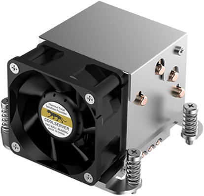 2U AMD AM4 AM5 active CPU cooler