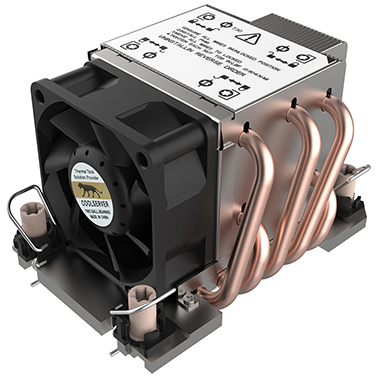 2U Intel LGA4677 Xeon active CPU cooler