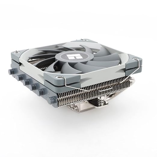 Thermalright AXP120-X67 Low Profile CPU Air Cooler with Quite 120mm TL-12015 PWM Fan, 4 Heat Pipes, 67mm Height, for AMD AM4/Intel LGA