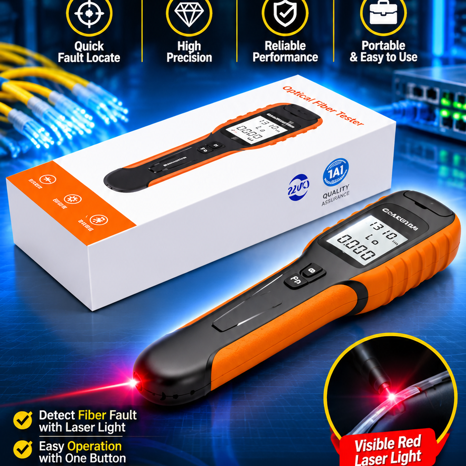 🔥 **Professional Fiber Optic Tester** 🔥