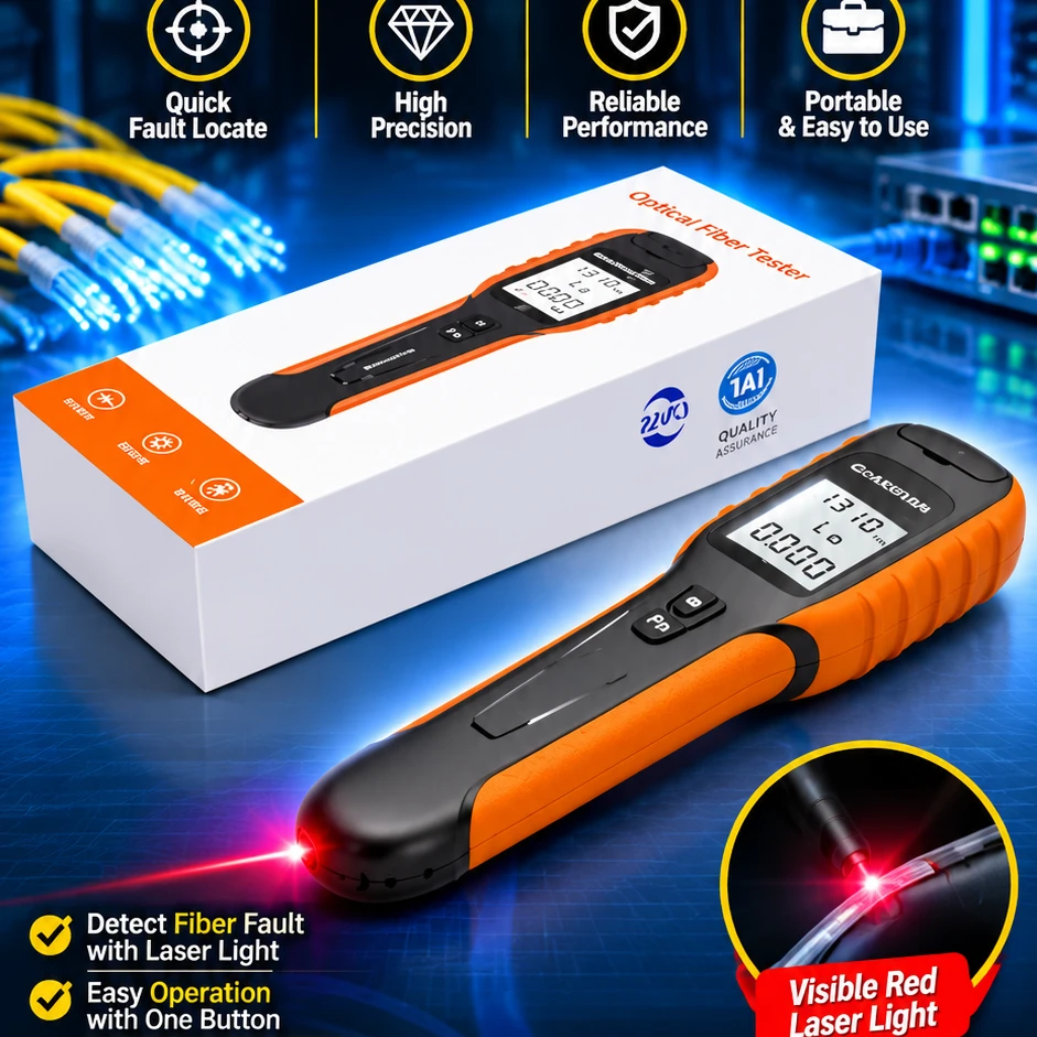 🔥 **Professional Fiber Optic Tester** 🔥