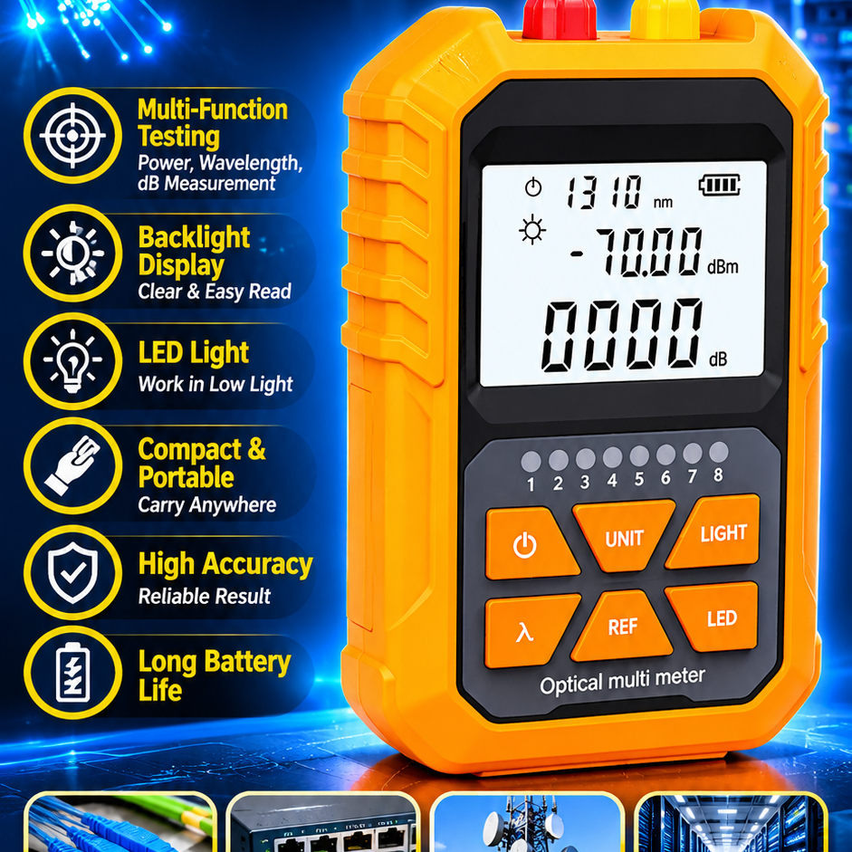 **Optical Multi Function Meter | Smart Fiber Testing Solution**